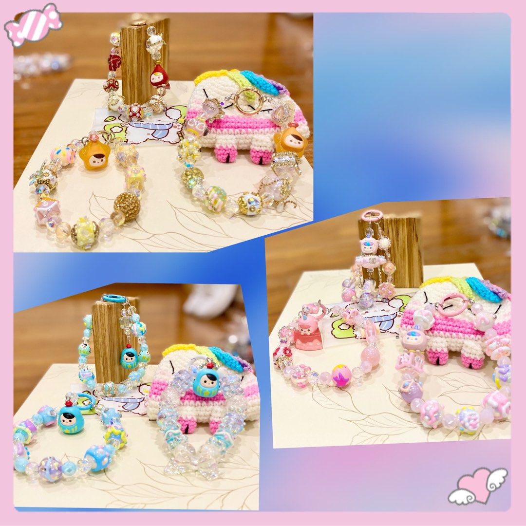 Popmart Pucky Charm Handphone Chains, Women's Fashion, Watches ...