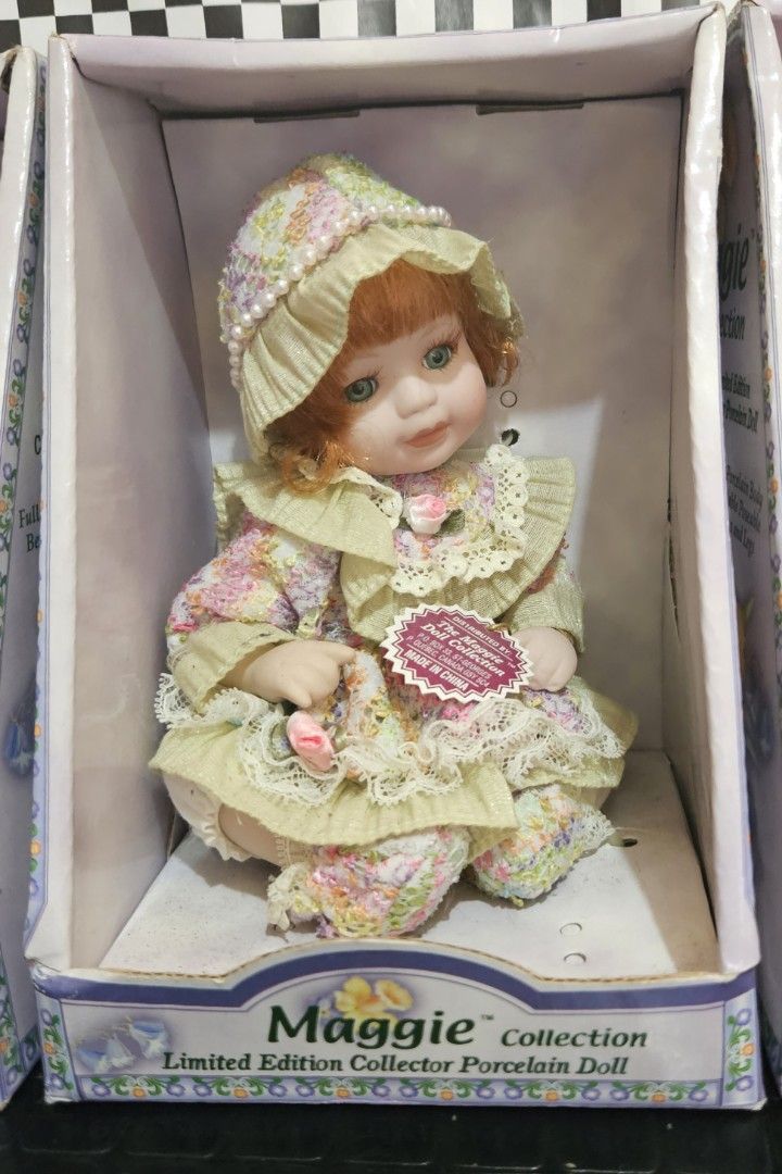Maggie collection porcelain doll on sale