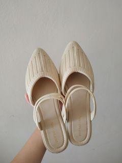 porto lady wedges heels jelly shoes cream