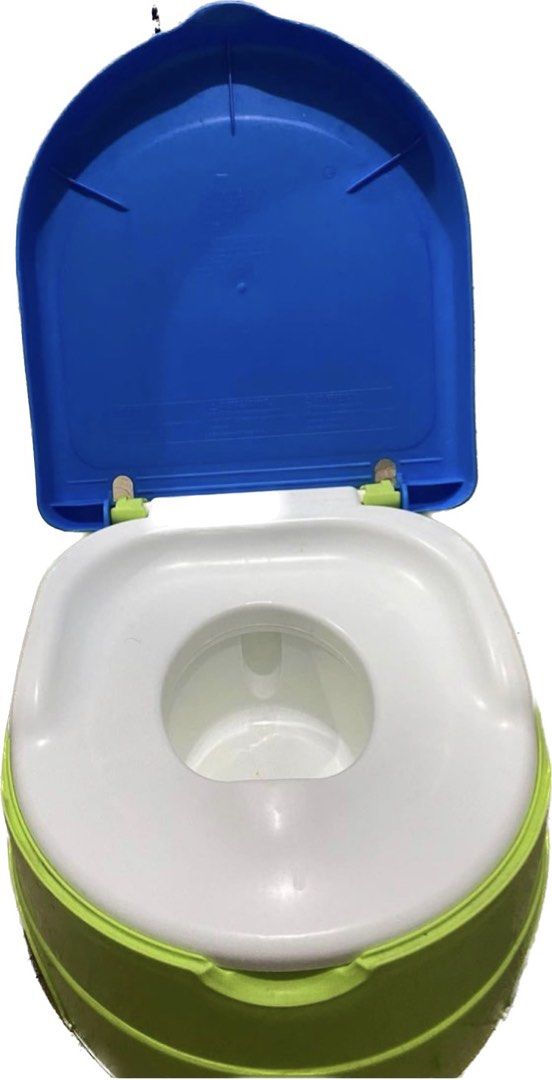 Potty seat 3-in-1 (Category: Toilet Training) located in Manila. Submitted by jgbullos (Listing ID 1255516445, Image 2). Description: 3-in-1: potty, topper, step stool RFS: kids sit on the toilet already.