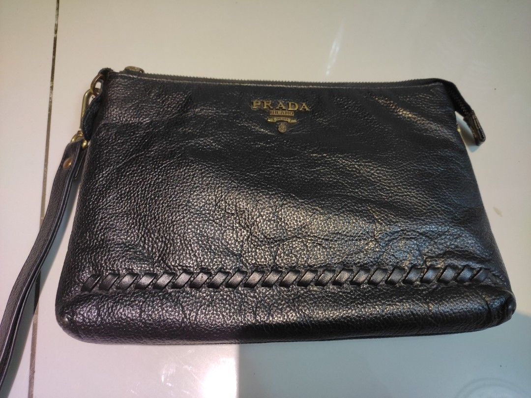 Vintage clearance prada clutch