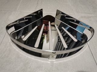 Premium Quality
Corner Sides Shampoo Rack 
Stainless steel