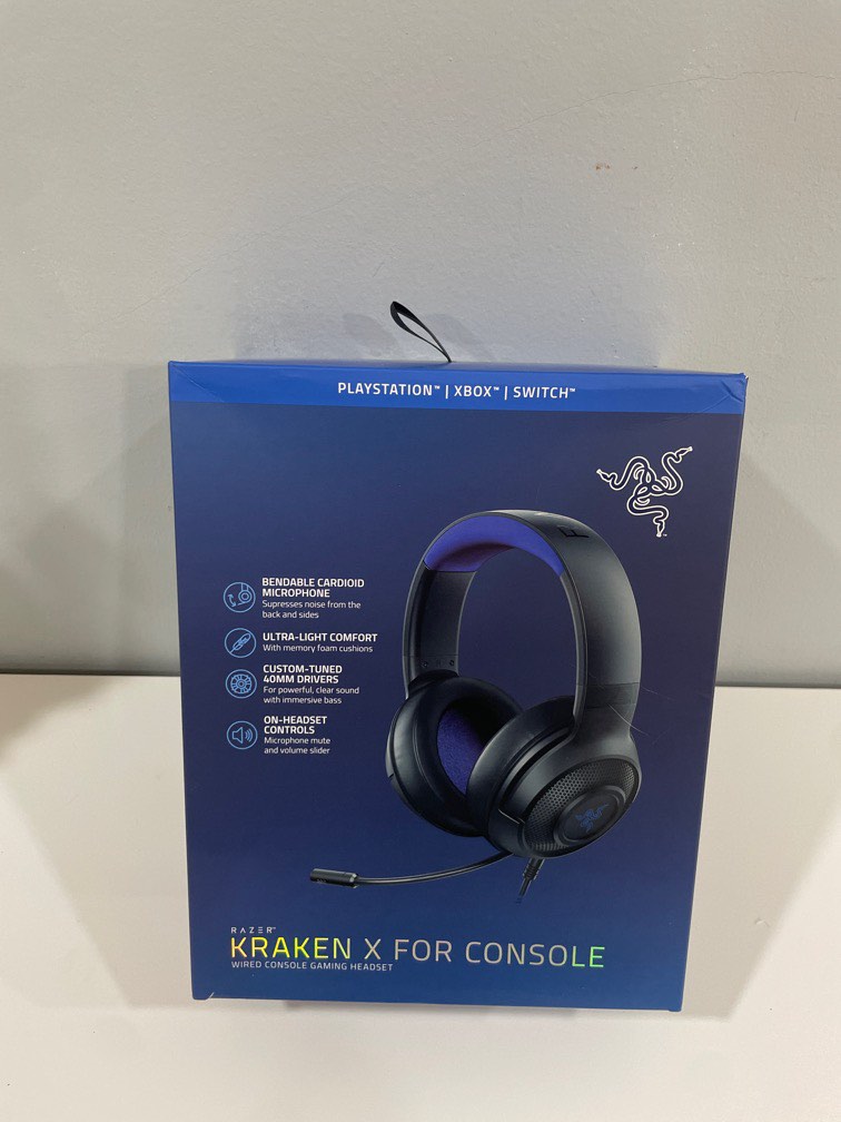 Razer Kraken X Ultralight Gaming Headset: 7.1 Open Box