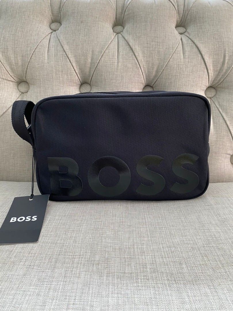 Hugo boss pouch bag sales