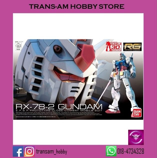 Bandai RG 1/144 RX-78-2 Gundam