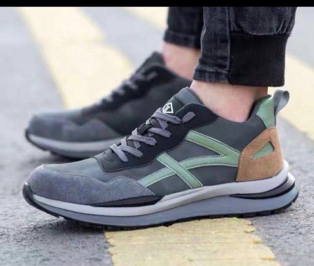 Mens casual safety shoes top
