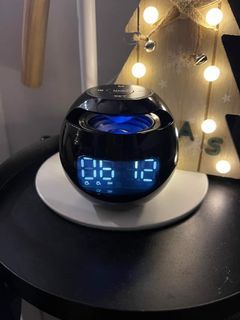 Rechargeable Bluetooth Alarm Clock Speaker