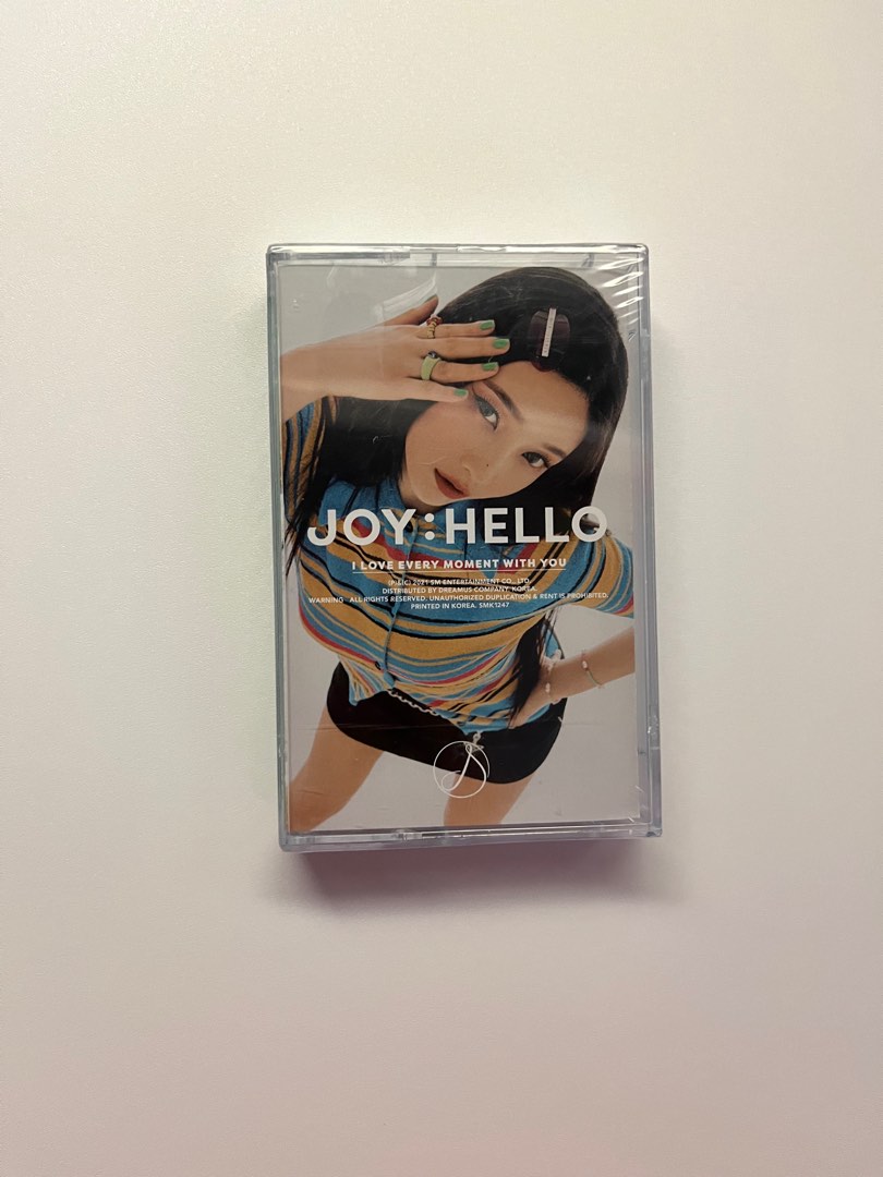 Red Velvet Joy Hello專輯cassette tape, 興趣及遊戲, 音樂、樂器