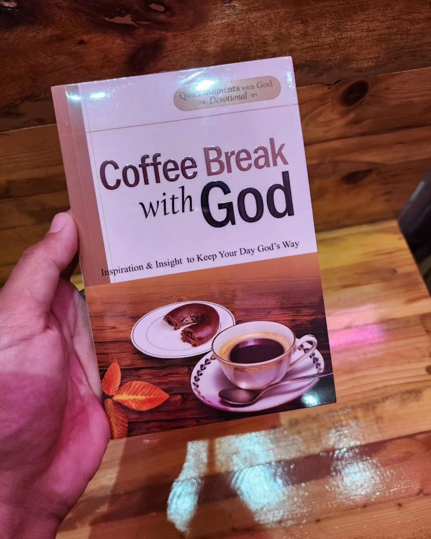 Rich Dad Poor Dad Book and Coffee Break with God Book, Hobbies & Toys