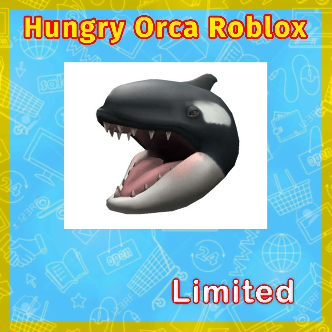 ROBLOX - Hungry Orca Hat Accessory (ALL Platforms)