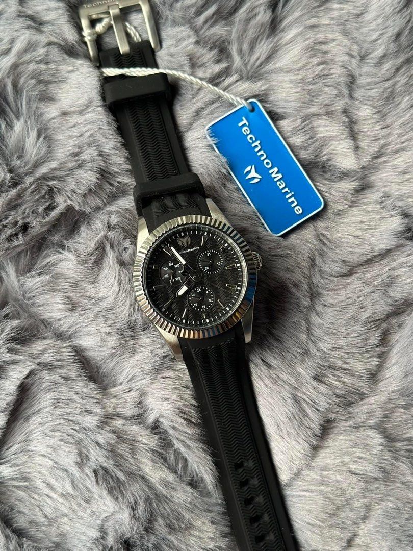 RUSH SALE ORIGINAL BLACK WOMENS WATCH TECHNO MARINE Women s Fashion Watches Accessories Watches on Carousell