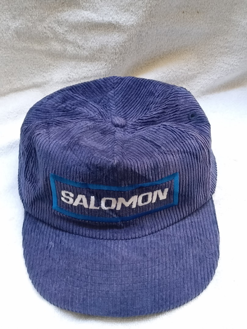 Salomon vintage corduroy hat., Men's Fashion, Watches & Accessories ...