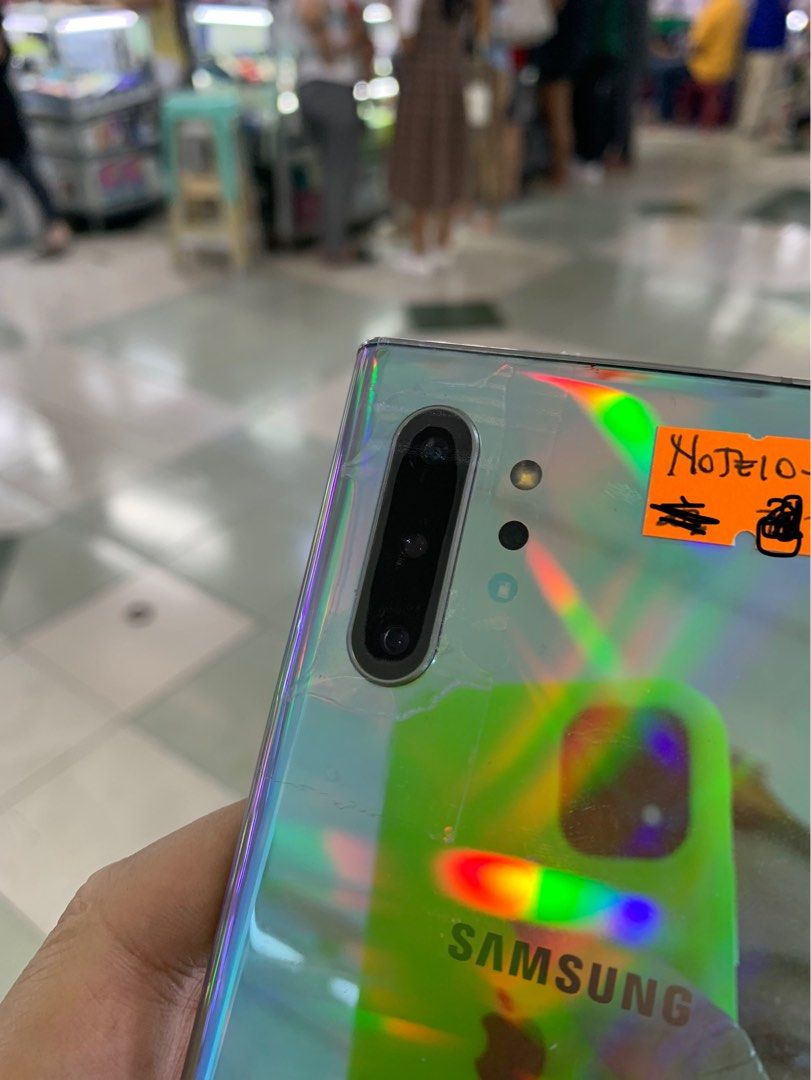 SAMSUNG NOTE 10 PLUS 12/256 DUALSIM NTC APPROVED NO ISSUE (Category: Samsung) located in Pasig City. Submitted by fairgadgetshop (Listing ID 1255492668, Image 2). Description: OPEN FOR SALE, SWAPPING OR TRADE-IN WE ARE BUYING PRELOVED OR BRANDNEW (EVEN BY BULK) ALL KINDS OF GADGET LAPTOP, IPHONES, ANDROID SMARTPHONES, APPLE WATCH, IPAD ETC. MESSAGE US FOR MORE INFO.✨🧡 (RFS: BUY & SELL) Selling Preloved: SAMSUNG NOTE 10 PLUS 12/256 DUALSIM OPENLI