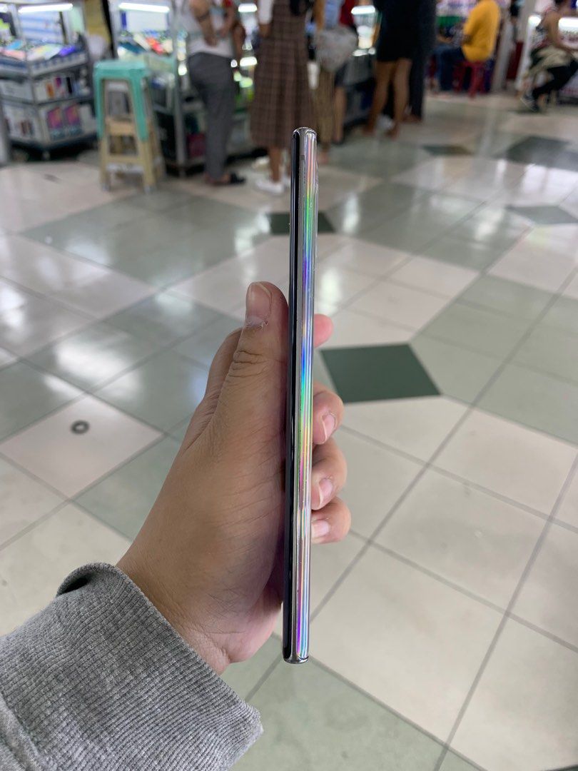 SAMSUNG NOTE 10 PLUS 12/256 DUALSIM NTC APPROVED NO ISSUE (Category: Samsung) located in Pasig City. Submitted by fairgadgetshop (Listing ID 1255492668, Image 3). Description: OPEN FOR SALE, SWAPPING OR TRADE-IN WE ARE BUYING PRELOVED OR BRANDNEW (EVEN BY BULK) ALL KINDS OF GADGET LAPTOP, IPHONES, ANDROID SMARTPHONES, APPLE WATCH, IPAD ETC. MESSAGE US FOR MORE INFO.✨🧡 (RFS: BUY & SELL) Selling Preloved: SAMSUNG NOTE 10 PLUS 12/256 DUALSIM OPENLI