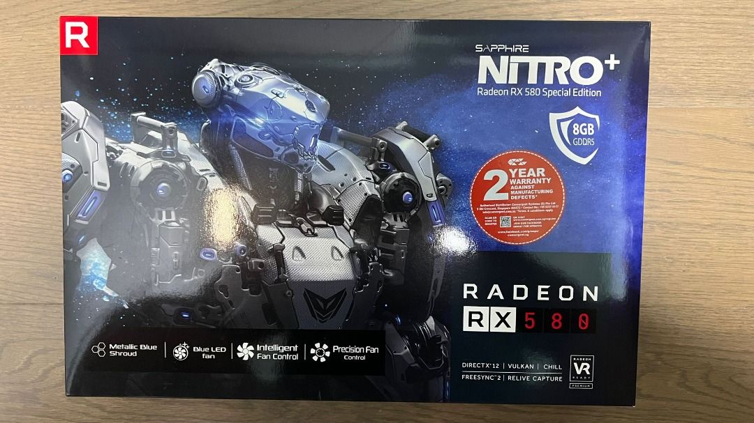 Radeon rx sales 580 sapphire nitro+