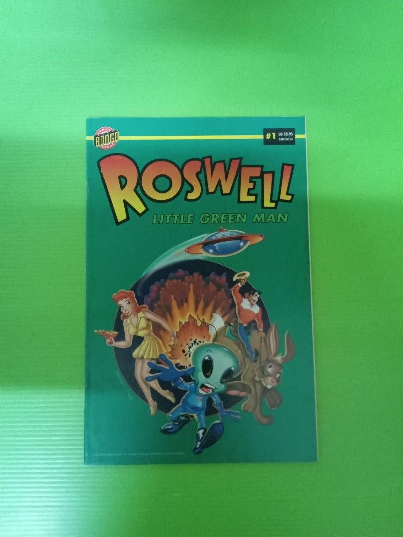 Scarce Issue ! Roswell: Little Green Man #1 ( Bill Morrison - Cover Art ...