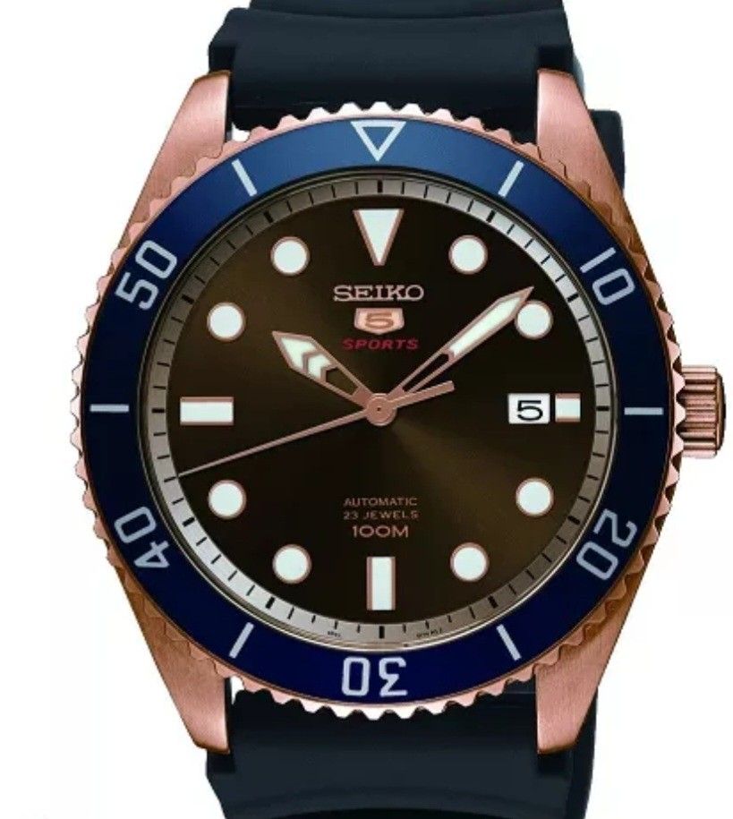 Scarce Rare Mint Vintage Seiko 5 Sport Automatic Limited Edition