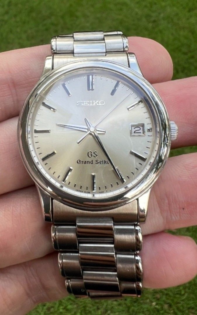 Scarce Rare Preowned Japan Grand Seiko First Generation Signature Edition Japan Quartz Model SBGF013