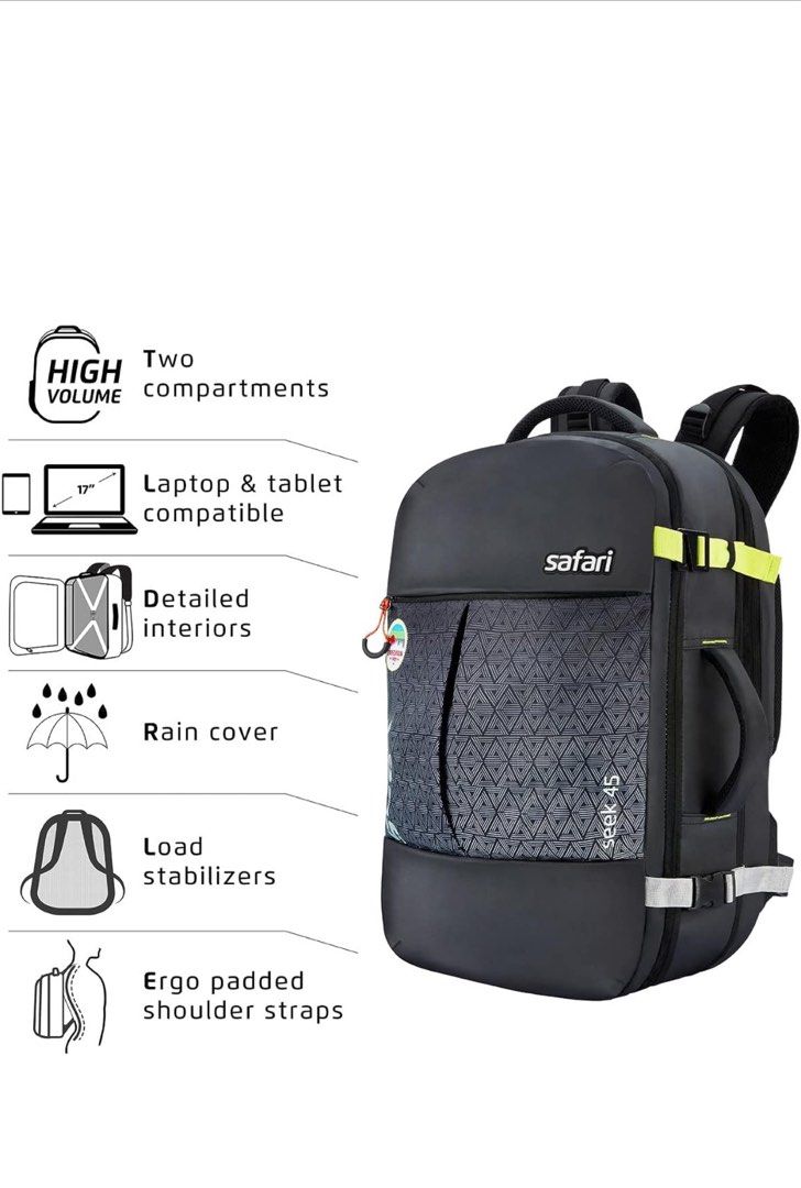 Safari seek 45l backpack best sale