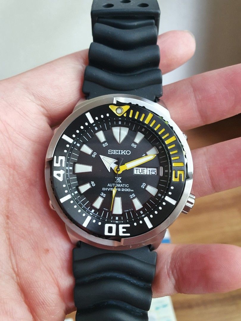 Seiko yellow shop fin tuna