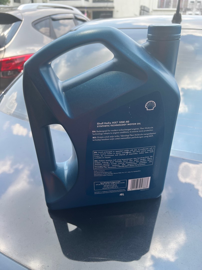 Shell Helix HX7 10W-40, Auto Accessories on Carousell