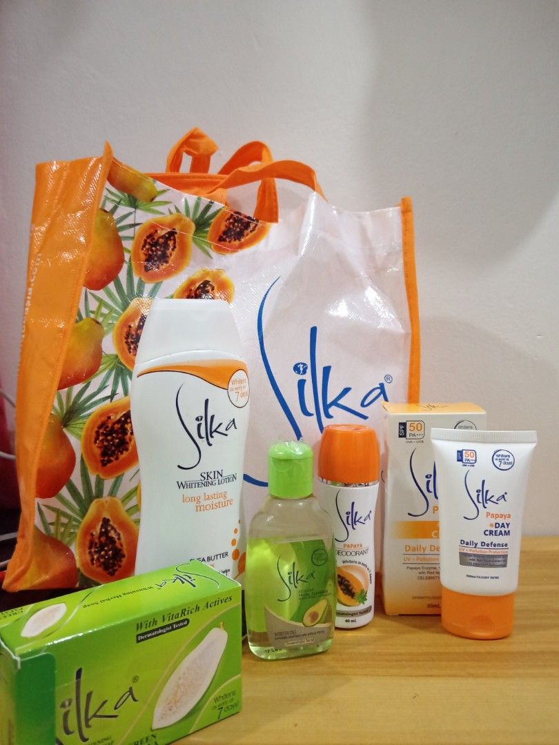 Silka Products Complete Set, Beauty & Personal Care, Bath & Body, Body
