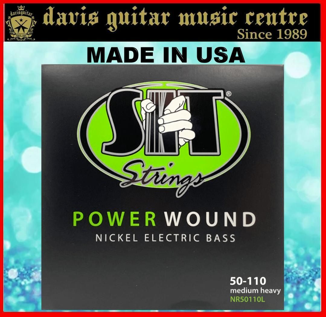 Sit power top wound bass strings