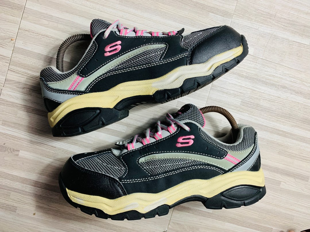 Skechers steel toe tennis shoes for womens sales