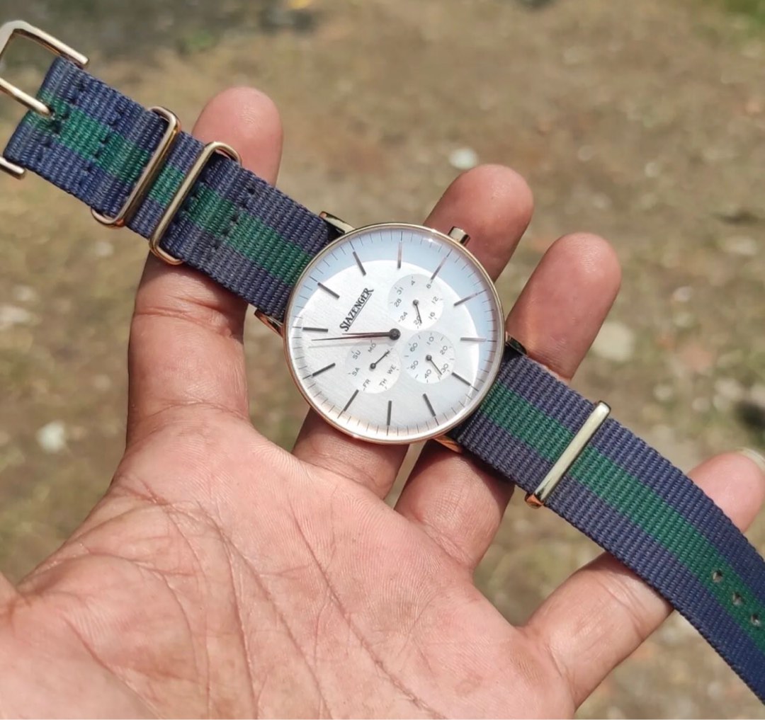 Slazenger watch, Fesyen Pria, Jam Tangan di Carousell
