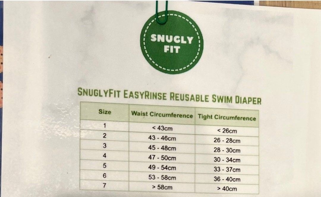 Snugly fit swim diaper 2025
