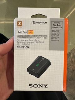 全新 Sony NP-FZ100 電 電池