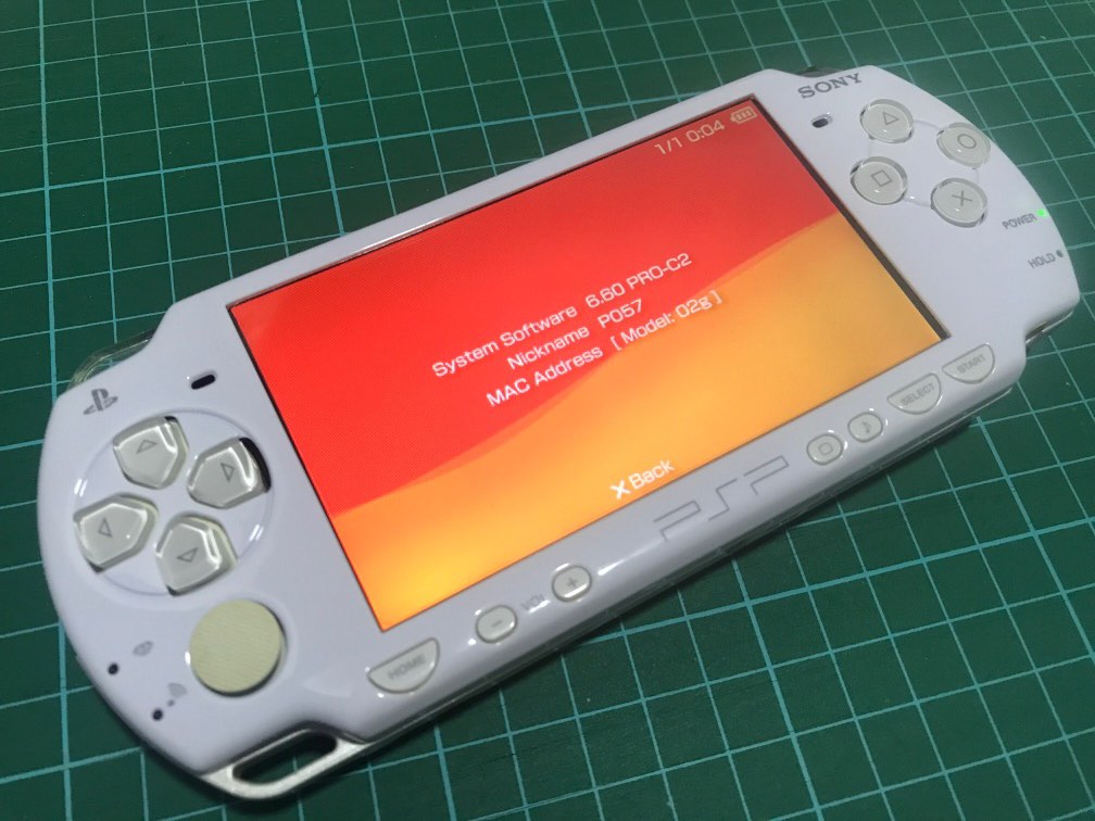 Psp top slim white
