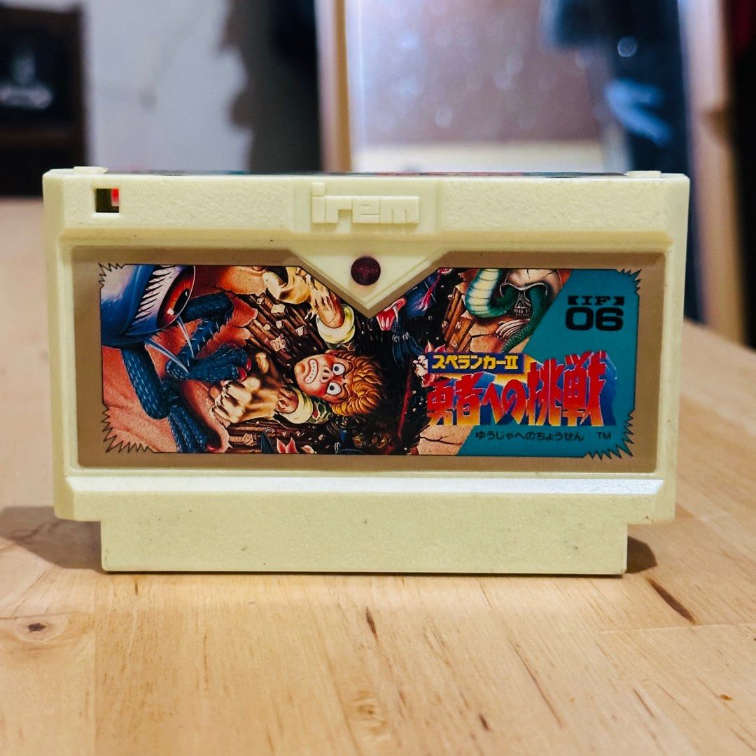 SPELUNKER II 2 Famicom NES Vintage Video Game PreOwned Japan