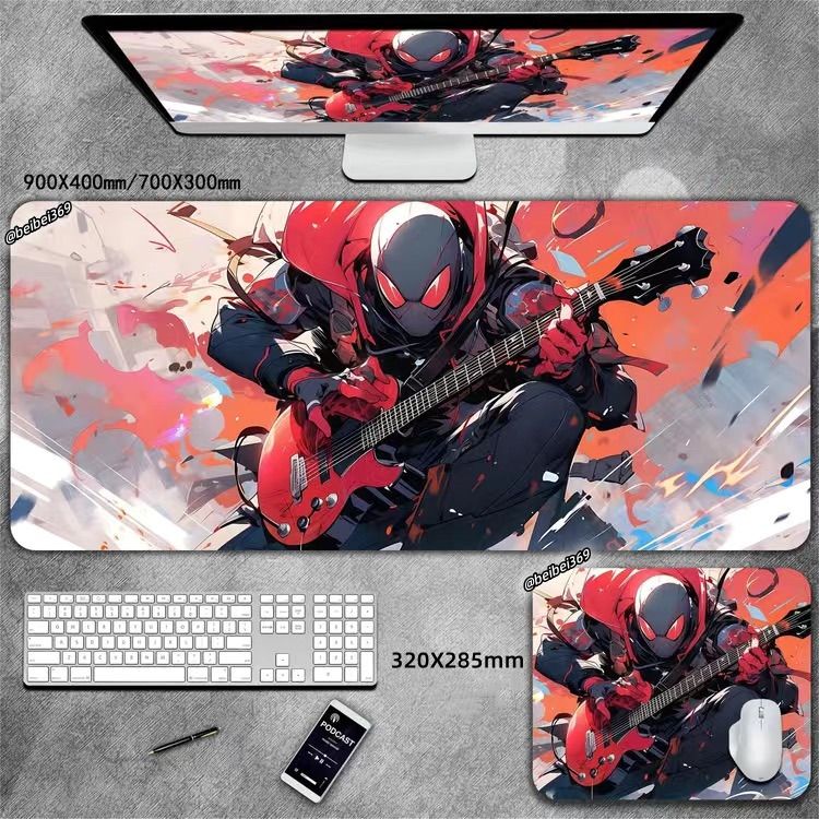 Spider Man mouse pad 蜘蛛俠 滑鼠墊 縱橫宇宙 漫威電競遊戲 Marvel Cinematic Universe 鼠標墊 ...