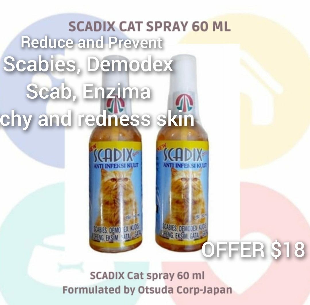 Incty spray reduce ringworm incty redness not cat cage, Pet Supplies, Health ...