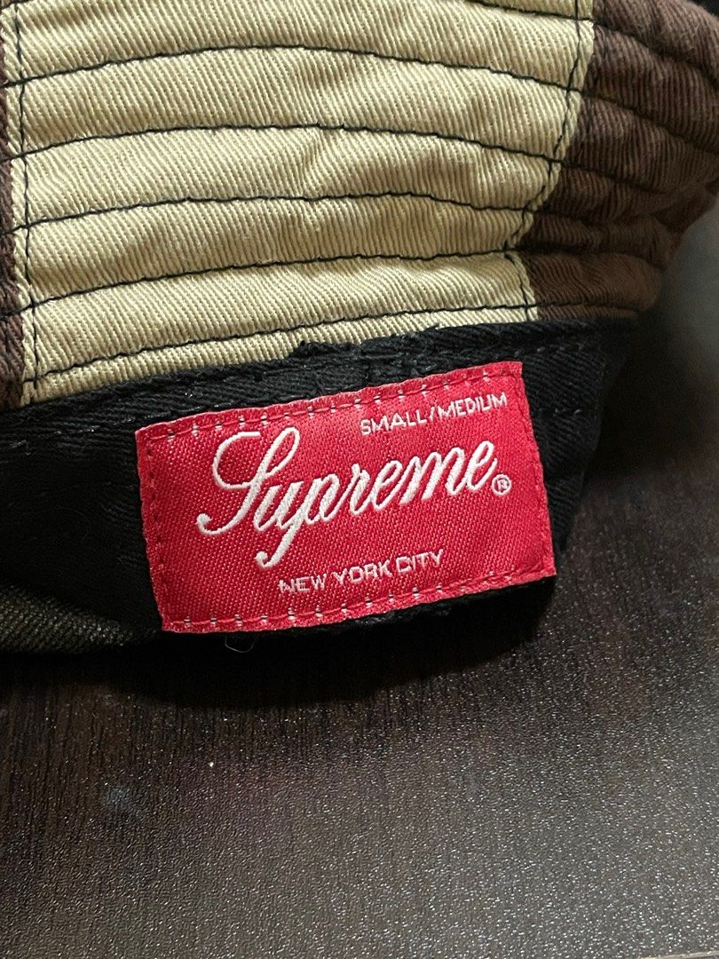 supreme patchwork bell hat Multi S M