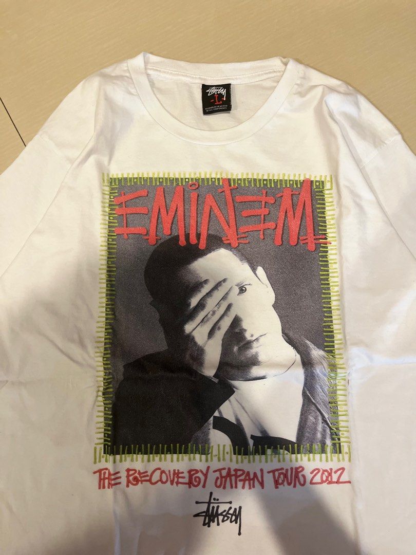 Eminem x Stussy RECOVERY JAPAN TOUR 2012 T-Shirt