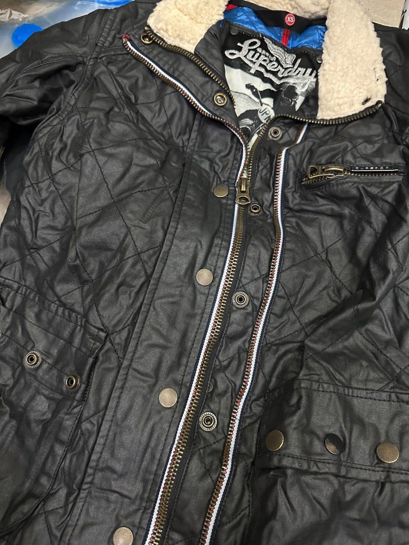 Superdry wax new arrivals jacket womens