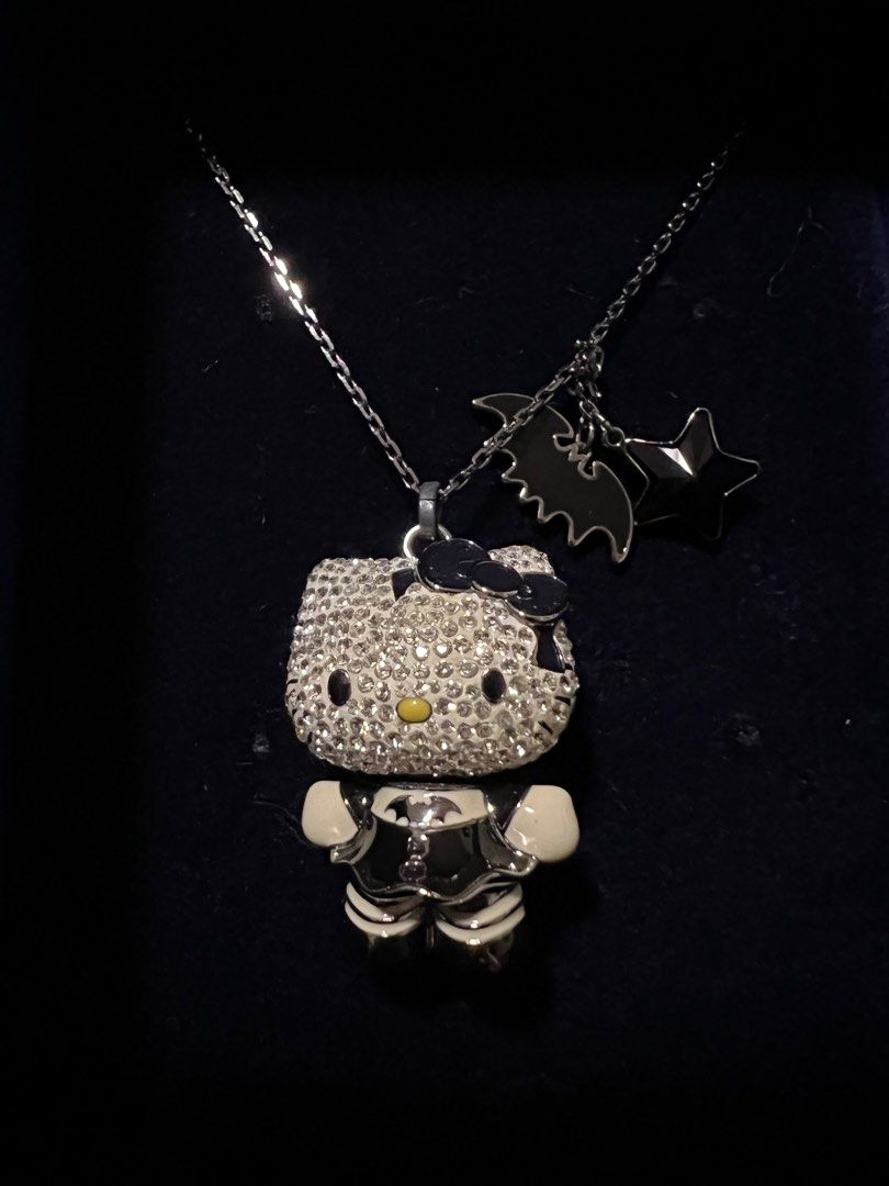 Swarovski Hello Kitty X Gothic Lolita Collaboration Necklace (BNIB