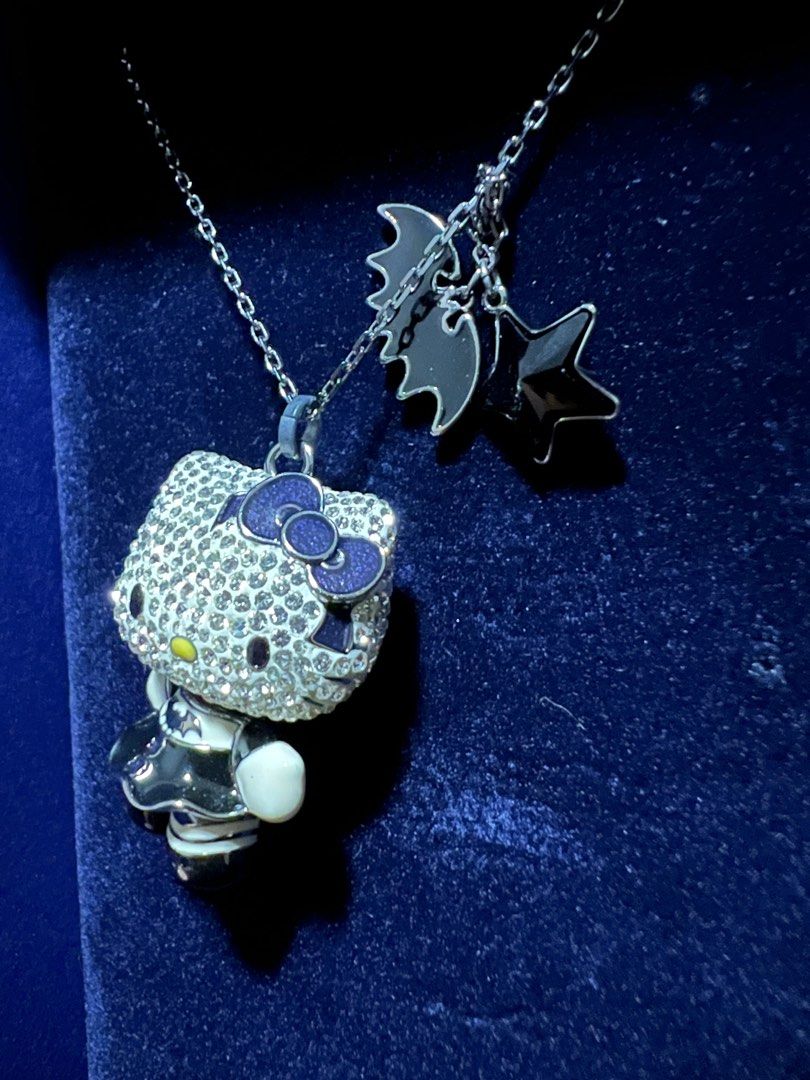 Swarovski Hello Kitty Gothic ネックレス キティ アクセサリー