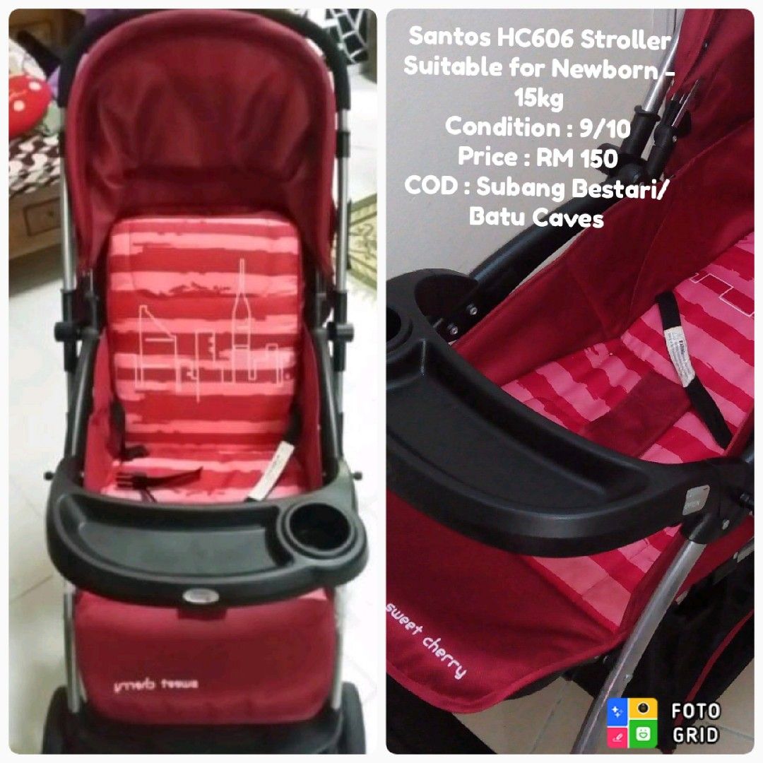 Sweet cherry hc606 santos stroller sales