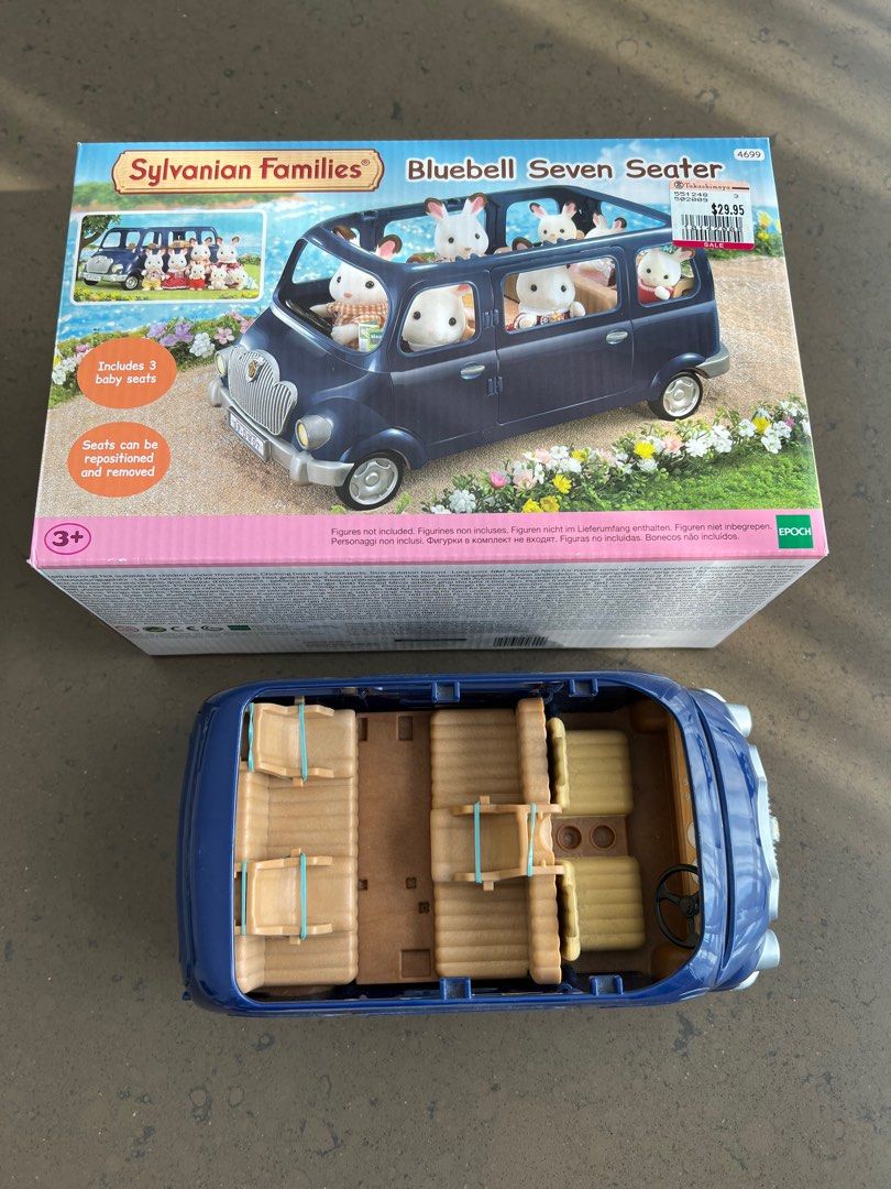 Sylvanian families 4699 bluebell seven seater top