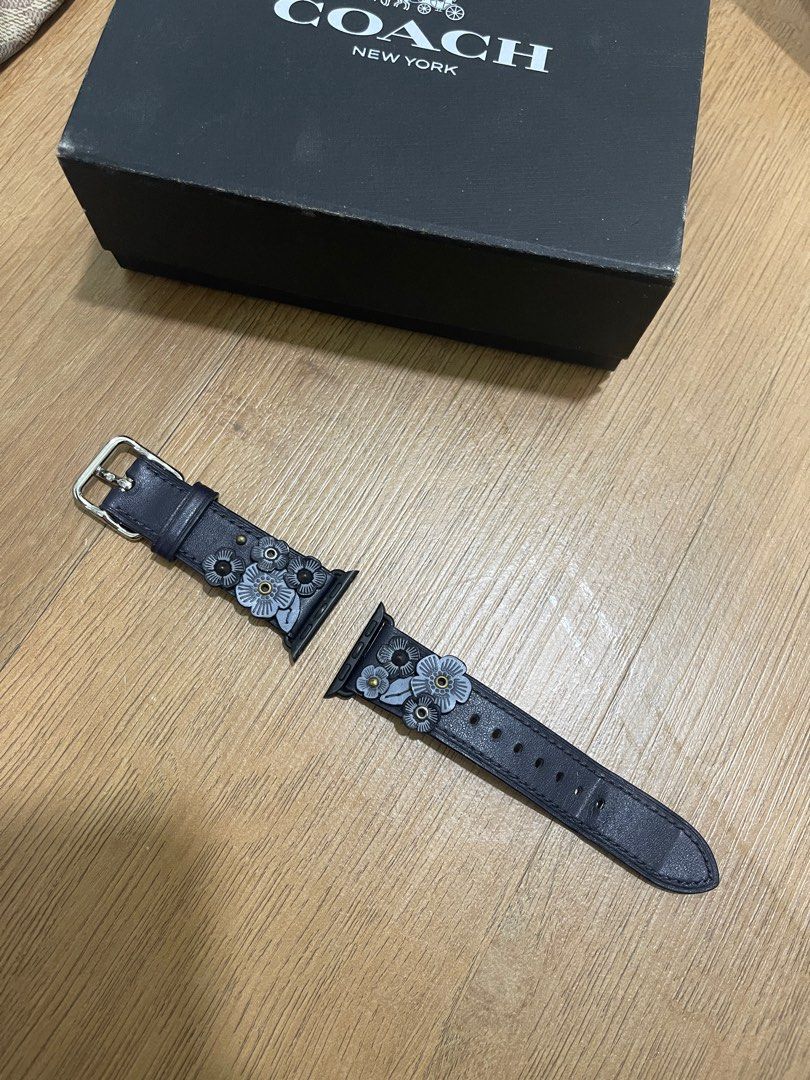 COACH Apple watch Strap Luxury Accessories on Carousell