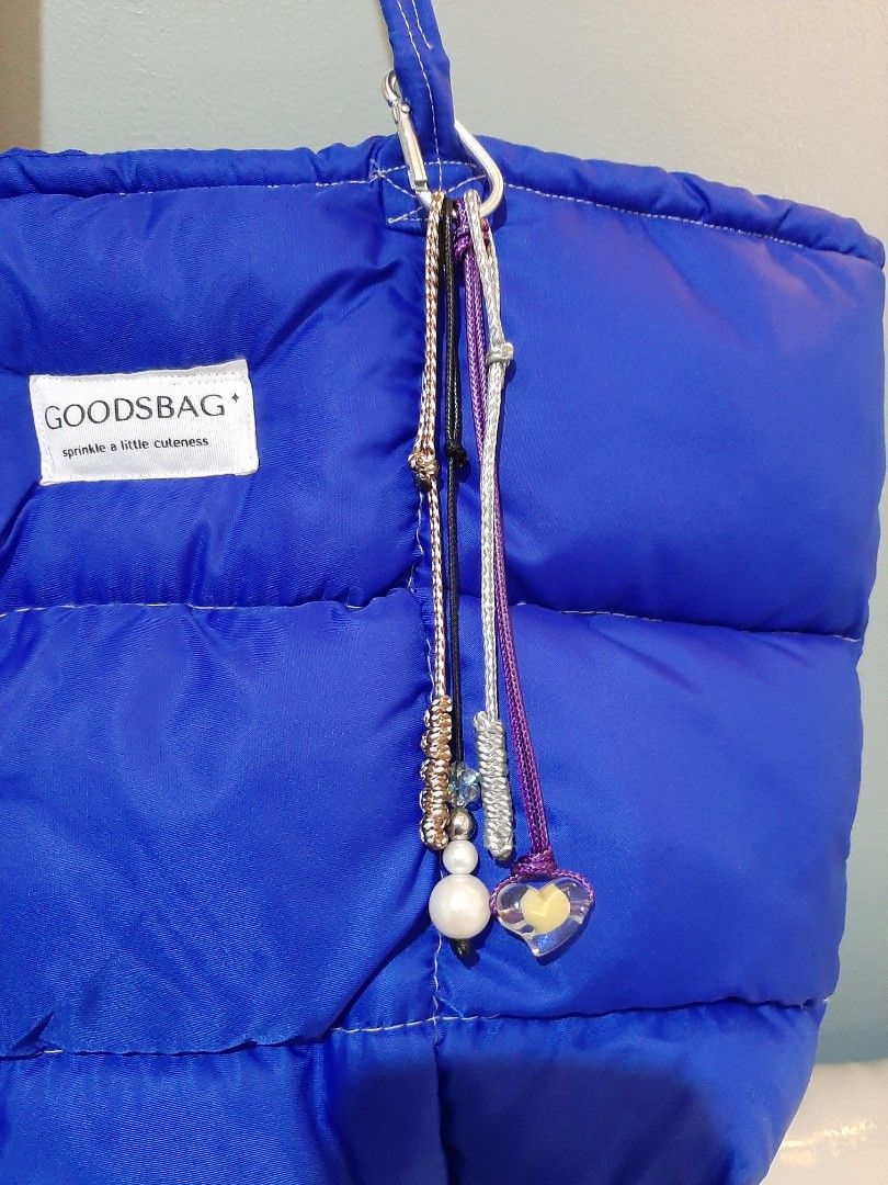 Tas Puffy Puffy Bag Blue Electric