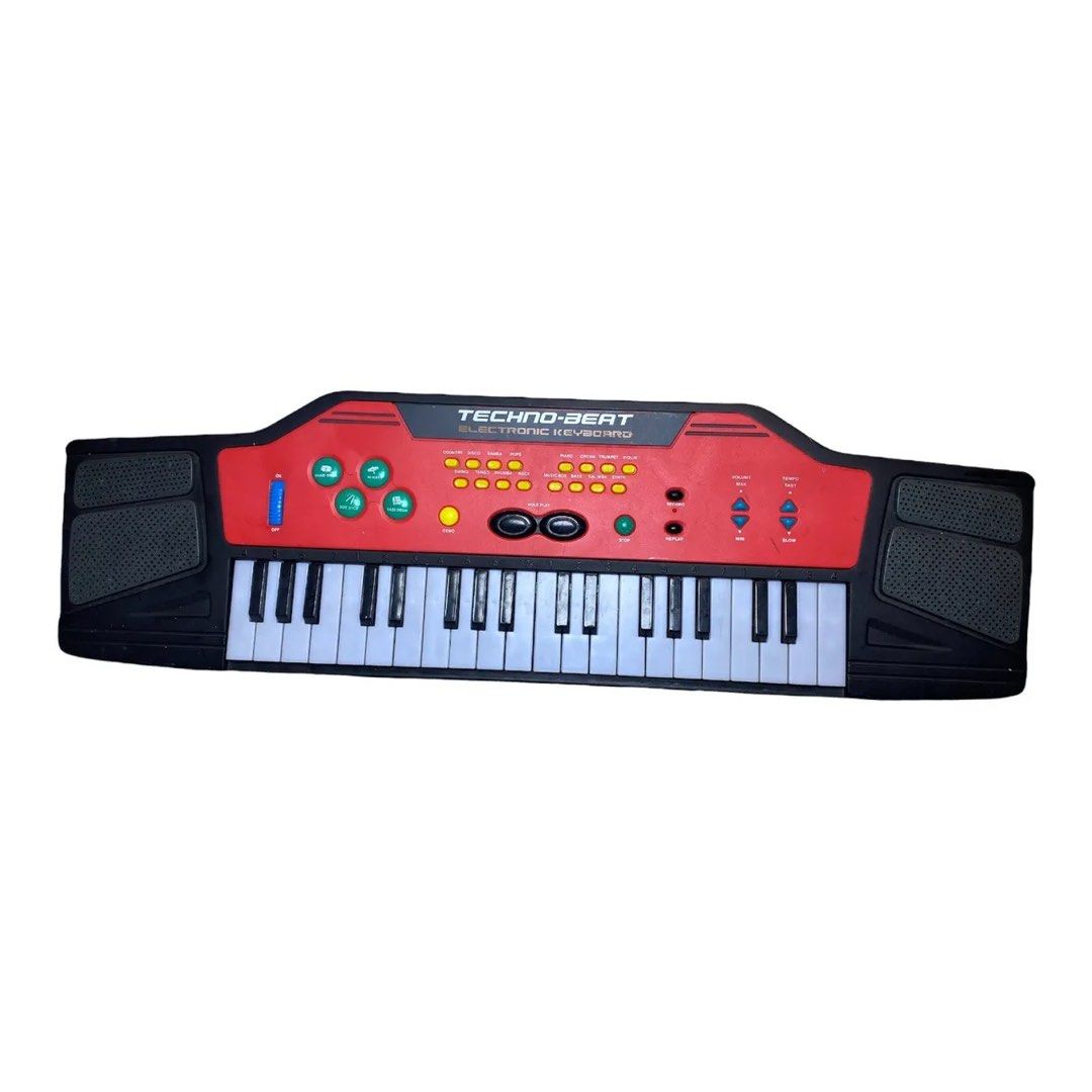 Techno shop beat keyboard