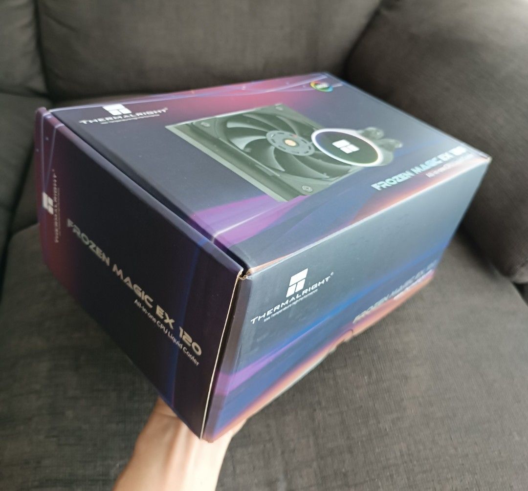 Cpu Magic Thermalright Frozen Magic EX 120 - AIO CPU Liquid Cooler, Computers ...