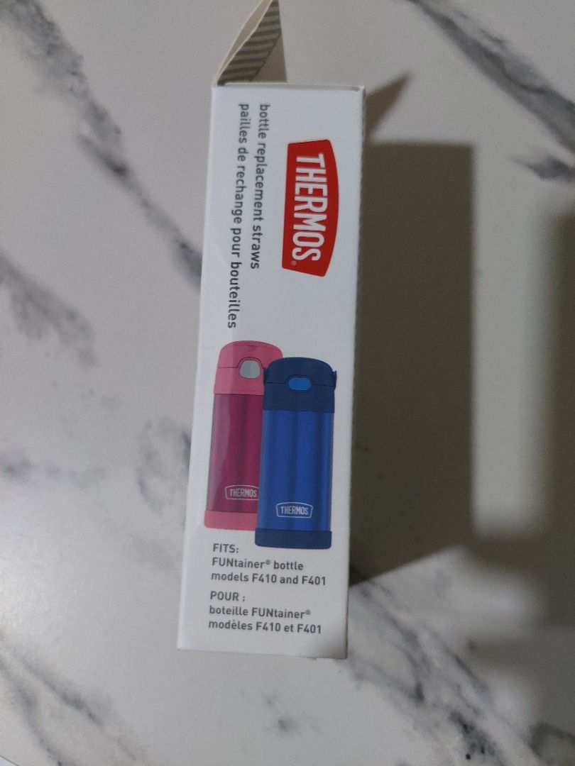 Thermos 12oz bottle replacement straws clearance