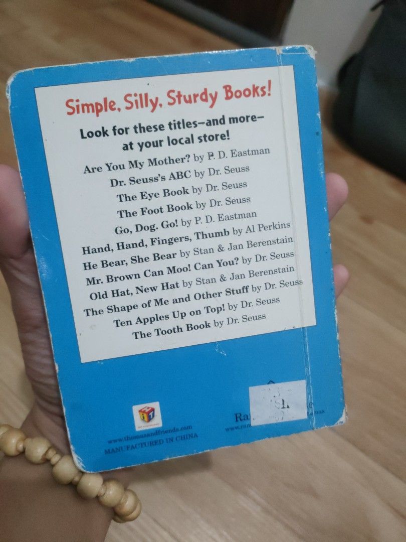 Thomas & Friends Board Book (Category: Children's Books) located in Pasig City. Submitted by igustnik (Listing ID 1255460389, Image 3). Description: BAWAL SA MAARTE.