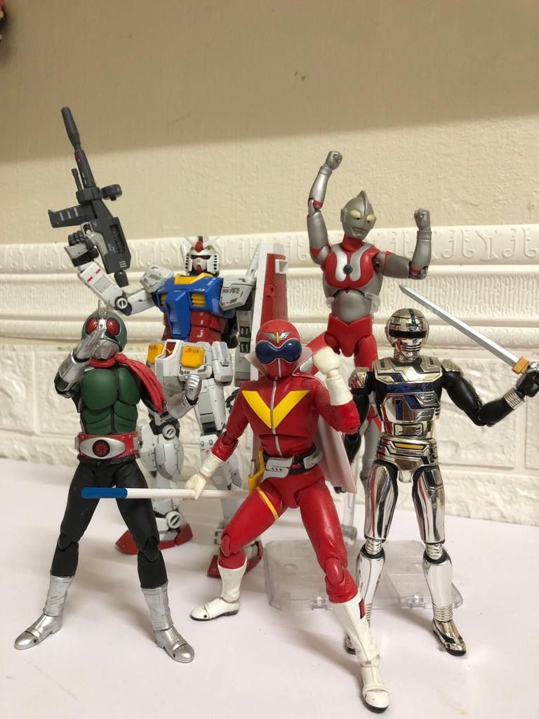 Tokusatsu Action Figure, Hobbies & Toys, Toys & Games on Carousell