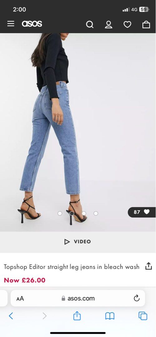 Bleach shop editor jeans